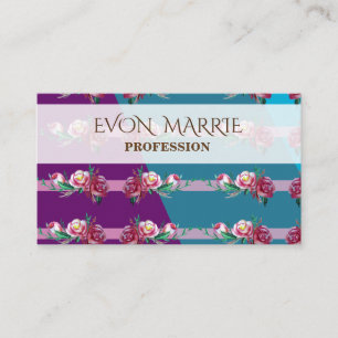 Carte de visite élégante
