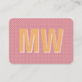 Carte De Visite Elegante Karten (Dos)