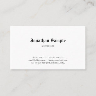 Carte De Visite Élégante nostalgie des Modèles de police anglai