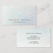 Carte De Visite élégante photo séquentielle (Devant / Derrière)