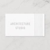 Carte De Visite Élégante professionnelle simple typographie modern (Devant)