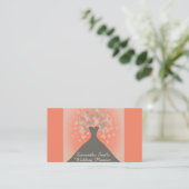 Carte De Visite Élégante robe de mariage avec Wedding planner de c (Debout devant)