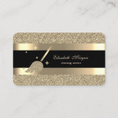 Carte De Visite Élégante salle de bain moderne, Parties scintillan (Devant)