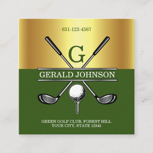 Carte de visite élégante simple personnalisée dégr (Devant)