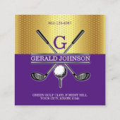 Carte de visite élégante simple personnalisée dégr (Dos)