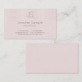 Carte De Visite élégantes, professionnelles et modernes (Devant / Derrière)