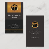 Carte De Visite Élégants simples simples abaissent le bricoleur (Devant / Derrière)