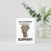 Carte De Visite Élément Animalière Faune Élément (Debout devant)