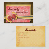 Carte De Visite éléments… (Devant / Derrière)