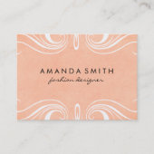 Carte De Visite Eléments chics (Devant)