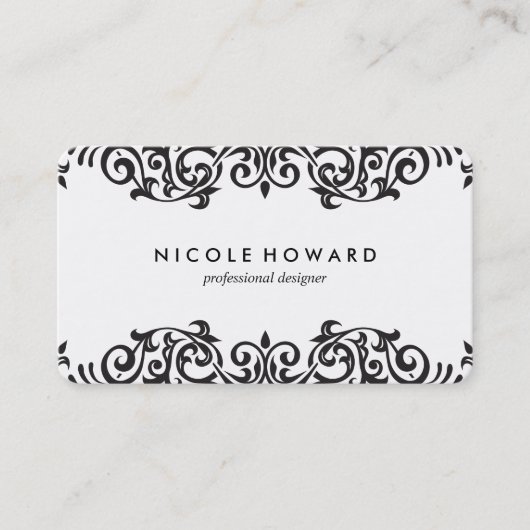 Carte De Visite Eléments classiques (Devant)