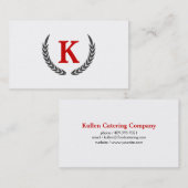 Carte De Visite Éléments décoratifs (Devant / Derrière)