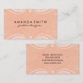 Carte De Visite Éléments soignés (Devant / Derrière)