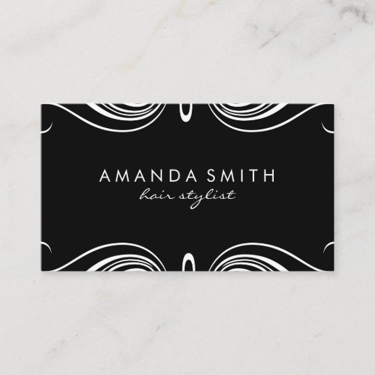 Carte De Visite Éléments soignés (Devant)