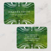 Carte De Visite Éléments soignés (Devant / Derrière)