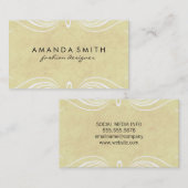 Carte De Visite Éléments soignés (Devant / Derrière)