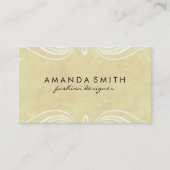 Carte De Visite Éléments soignés (Devant)