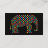 Carte De Visite Eléphant (Dos)