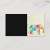 Carte De Visite Eléphant (Devant)