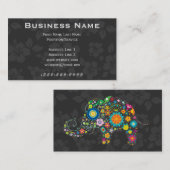 Carte De Visite Éléphant (Devant / Derrière)