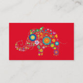 Carte De Visite Éléphant (Dos)