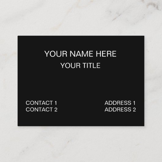 Carte De Visite Éléphant Animal Faune Eléphant (Dos)