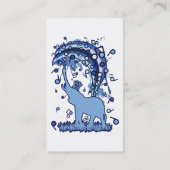 Carte De Visite Elephant_Bathing (Dos)