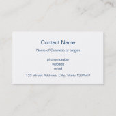 Carte De Visite Eléphants asiatiques en Thaïlande sous un coucher (Dos)