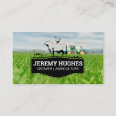 Carte De Visite Élevage | Agriculture | Tracteur de terrain (Devant)