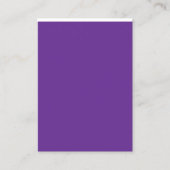 Carte De Visite Élever votre conception de site Web avec un violet (Devant)