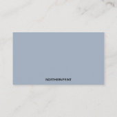 Carte De Visite Éleveur de chevaux modifiable (Dos)