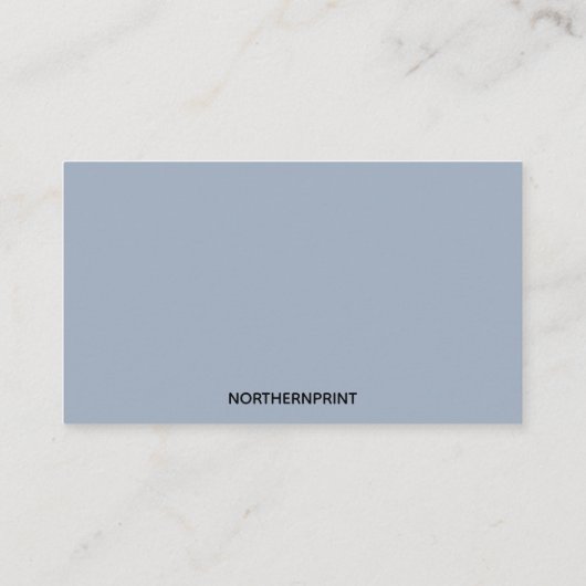 Carte De Visite Éleveur de chevaux modifiable (Dos)