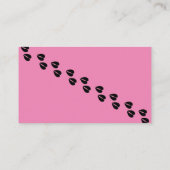 Carte De Visite Éleveur de chèvres naines nigérianes roses (Dos)