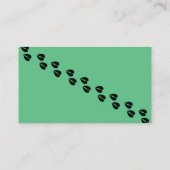 Carte De Visite Éleveur de chèvres naines nigérianes vertes (Dos)