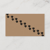 Carte De Visite éleveur de cochons KuneKune (Dos)