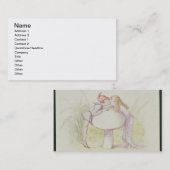 Carte De Visite Elf et une fée (Devant / Derrière)