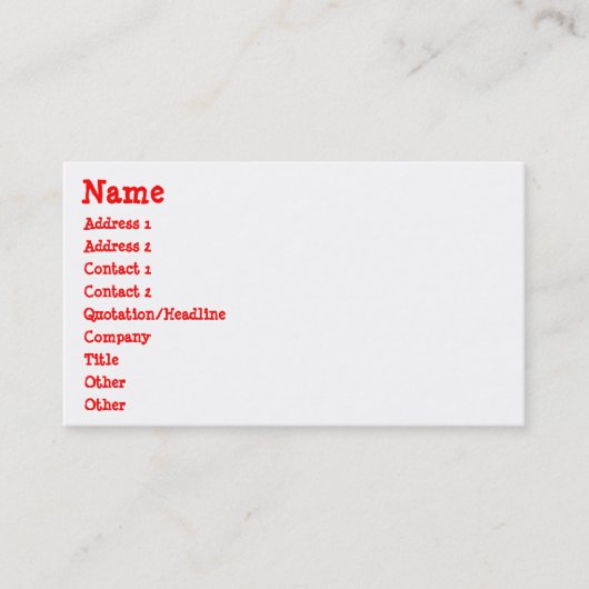 Carte De Visite Elfe de Noël Emoticon Xmas ASCII Texte Art (Devant)