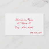 Carte De Visite Elfe sur la planche de surf Thunder_Cove (Dos)