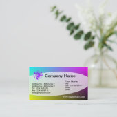 Carte De Visite Eliptical - CMYK (Debout devant)