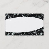 Carte De Visite Éliptique - Abstrait 013 (Dos)