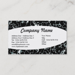 Carte De Visite Éliptique - Abstrait 013