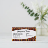 Carte De Visite Éliptique - Abstrait 017 (Debout devant)