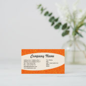 Carte De Visite Éliptique - Abstrait 08 (Debout devant)