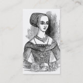 Carte de visite élisabéthain de vêtements (Dos)