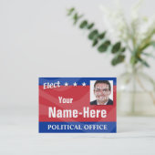 Carte De Visite ÉLISEZ - la campagne politique (Debout devant)