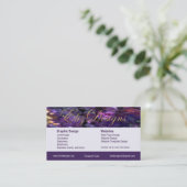 Carte de visite ElizDesigns (Debout devant)