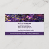 Carte de visite ElizDesigns (Dos)