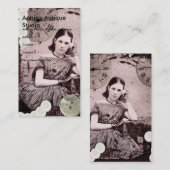 Carte De Visite Elle A Tout Le Temps (Devant / Derrière)