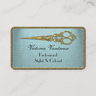 Carte De Visite Elles Velmont Sissor élégant professionnel