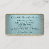 Carte De Visite Elles Velmont Sissor élégant professionnel (Dos)